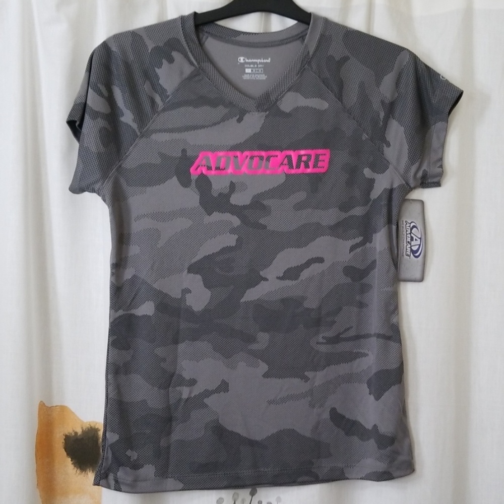 Advocare Wordmark Camo Tee Size Med